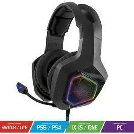 Spirit of Gamer Elite-H50 Black Edition Auriculares Gaming con Micrófono